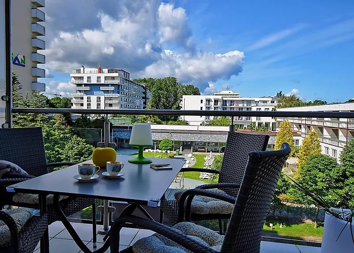 Apartament Prywatny W Hotelu Diwa Spa,W Kolobrzegu Z Parkingiem Bezplatnym W Centrum Miasta